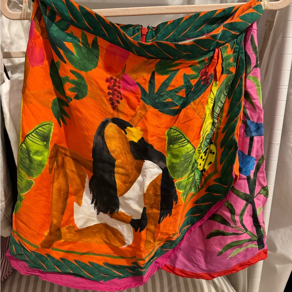 Farm Rio Double Scarves Mini Skirt
Size: M
Qty: 1